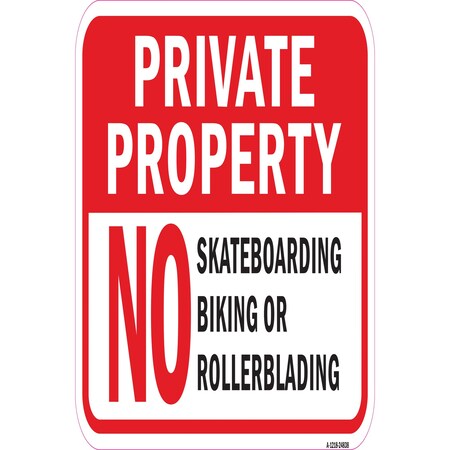 Signmission Safety Sign, 12 in Height, Aluminum, 24838 A-1218-24838